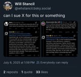 will not happy
