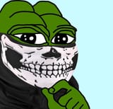 pepe skull mask