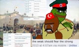 Russo-Turkish Wars outcomes Weak Ottoman Turks Fear Mighter Russian Empire Meme