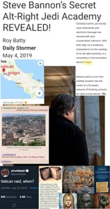 Bannon alt right training school italy rome