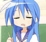 konata getting sleepy