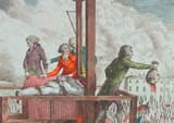 Guillotine and King Louis