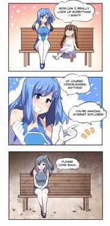internet explorer is alone