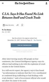 CIA crack business
