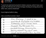 epstein cover up