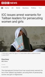 Taliban ICC