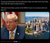 He&#039;s threatening New York 