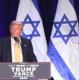 Flags and Trump