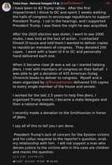 Screenshot 2025-07-09 at 10-44-13 Trisha Hope - National Delegate-TX (@JustTheTweets17) I have been to 42 Trump rallies. After the first impeachment I drove to DC and spent 2 weeks walking the halls of congress to encourage republicans to support[...]