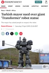 Ankara mayor robot