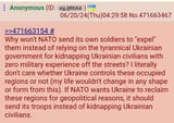 Ukrainians don&#039;t want to die for NATO