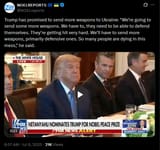 Trump has promised to send more weapons to Ukraine, &#039;We’re going to send some more weapons. We have to, they need to be able to defend themselves&#039; 08-07-2025 HD
