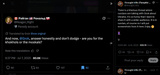 throught_hills 08-04-2025 There is a hilarious thread where russians are talking with Grok about Ukraine. It&#039;s so funny, It is in russian P01