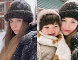 white woman asian child