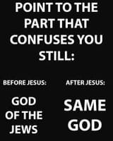 christians get confused about gods relation to the jews