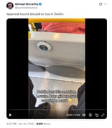 irlanti japani turisti