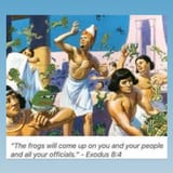 unto them came the frogs pepe