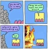 you dont fit in there alternate ending