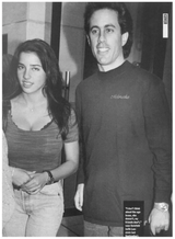 Jerry Seinfeld Creepy 39 year old with his 14 year old girlfriend Shoshanna Lonstein in 1993