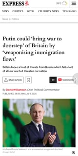 weaponising immigration flow