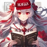 maga_red_hat_magha_mad_awoo_reading_codex_book