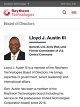 Lloyd Raytheon board