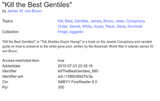 KILL THE BEST GENTILES