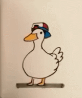 Duck dance flip book