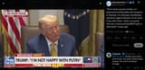 Putin treats people terribly, so I approved sending defensive weapons to Ukraine. I’m seriously considering sanctions against Russia 09-07-2025 BRICS gets 10% tariff, Trump