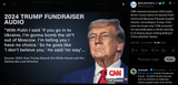 CNN released exclusive 2024 audio where Trump claims he warned Putin he’d bomb Moscow if Russia invaded Ukraine. According to Trump 09-07-2025 Xi Jinping, China