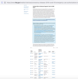 Different PCR tests authorized as EUA