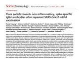 IgG4 Spike mRNA vaccine
