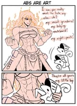 licking abs