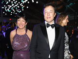 Musk with Ghislaine Maxwel
