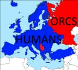 humans orcs