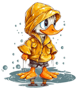 Duckie puddle Duck