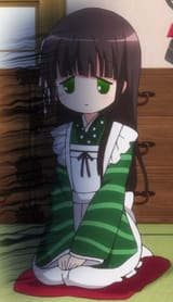 sad maid