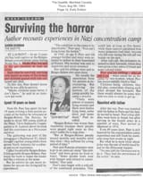surviving the horror - noted