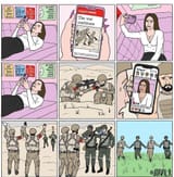 woman war