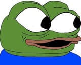 excited pepe