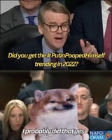 NAFO putin pooped himself senate