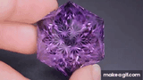 Faceting_a_Large_Amethyst_with_a_Touch_of_Frosting