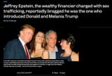 epstein melania trump