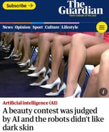 AI and Robots are racist