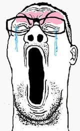 crying trump supporter
