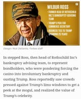 trump bailed out by Rothschild Bank 