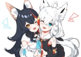Mio and Fubuki using the power of love to Make America Great Again