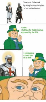 christkike on a stick