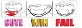 cute win fail