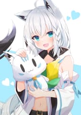 Fubuki patting sukonbu__shirakami_fubuki_and_sukonbu_hololive_drawn_by_divergenceok__sample-8f0a9de3c55c5bec3803f3b9f3903bf7